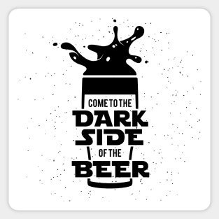 Dark Side of Beer Sticker